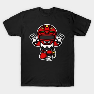 GingaRed Seijuu Sentai Gingaman Chibi Style Kawaii T-Shirt